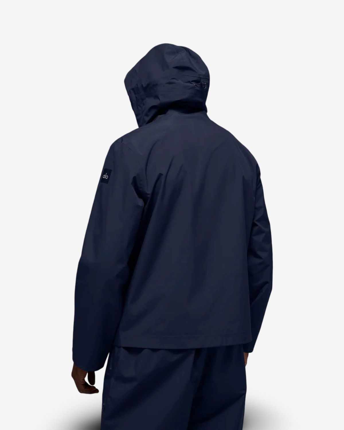 ALO ALPHA SHELL TRACKSUIT IN NAVY