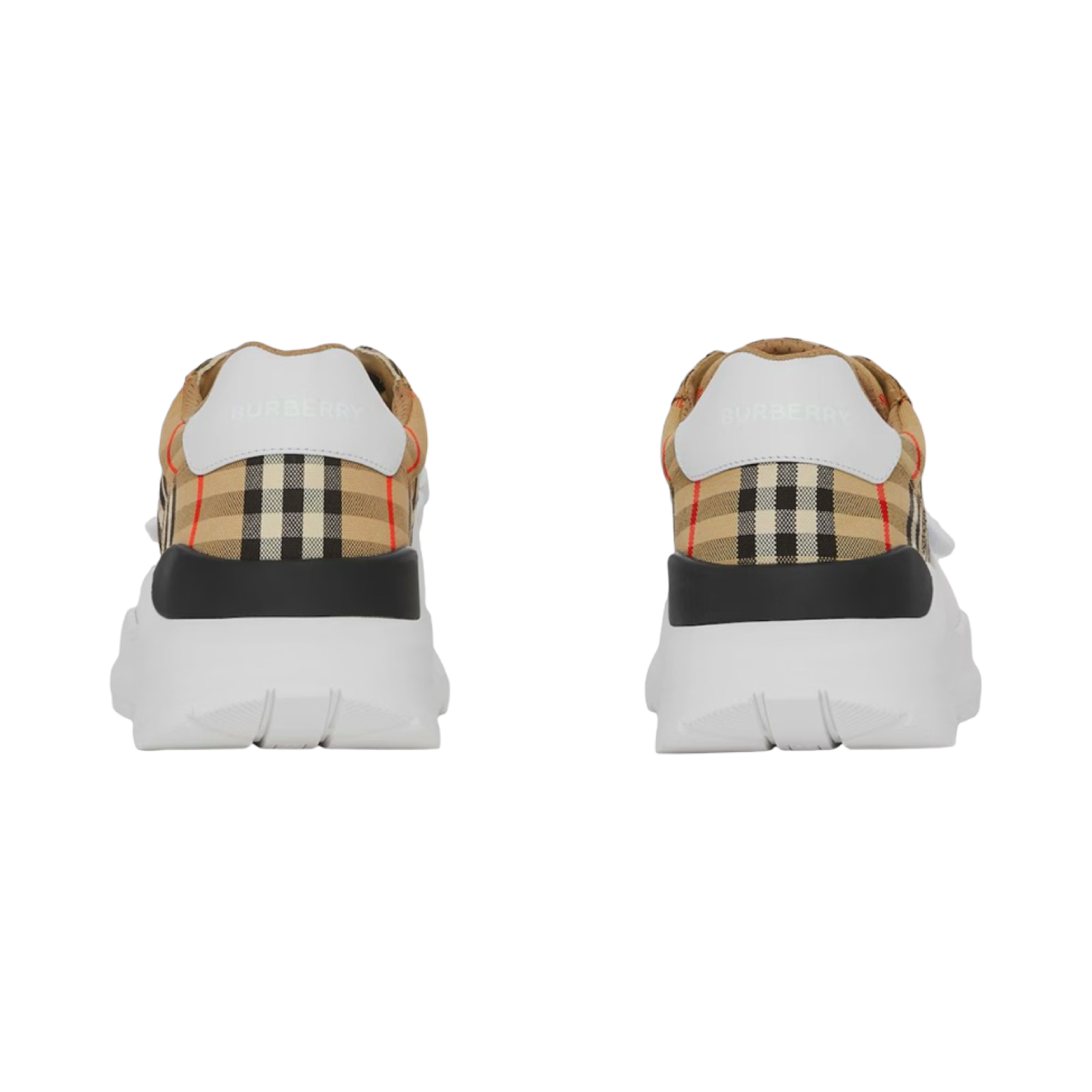 BURBERRY REGIS COTTON TRAINERS