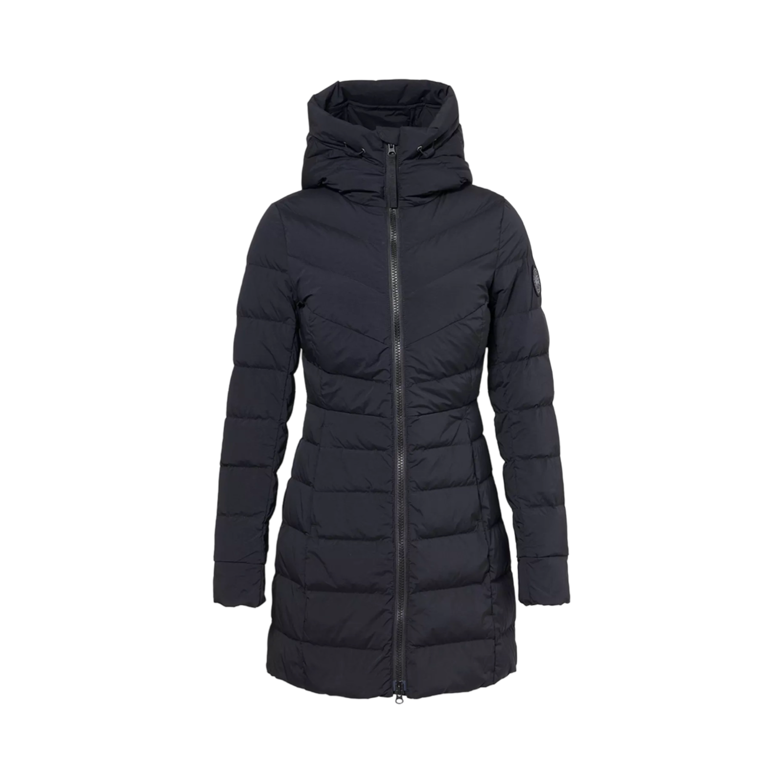 CANADA GOOSE CLAIR NYLON-DOWN COAT