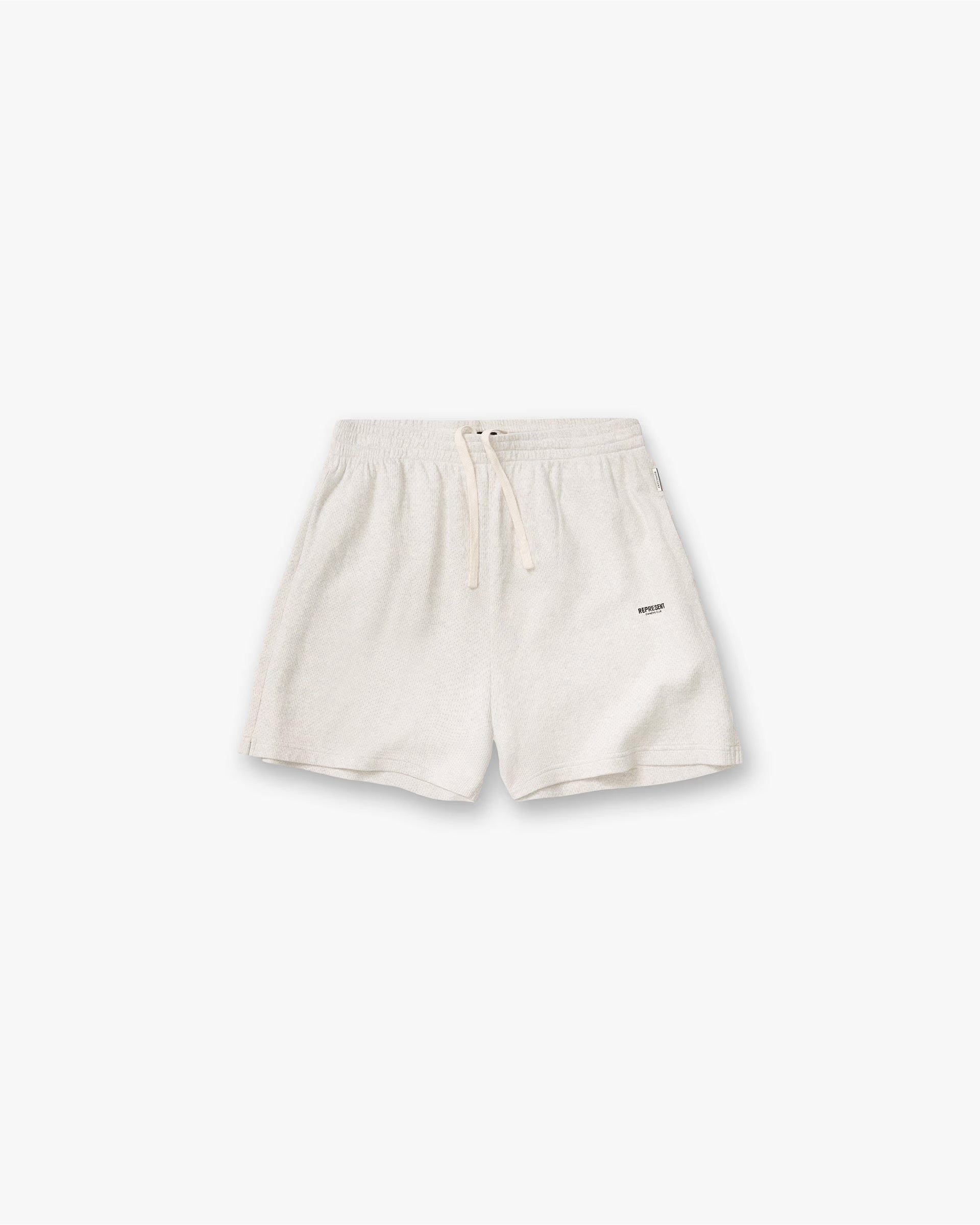 REPRESENT MICRO OWNERS CLUB MESH SHORT - CREAM MARL