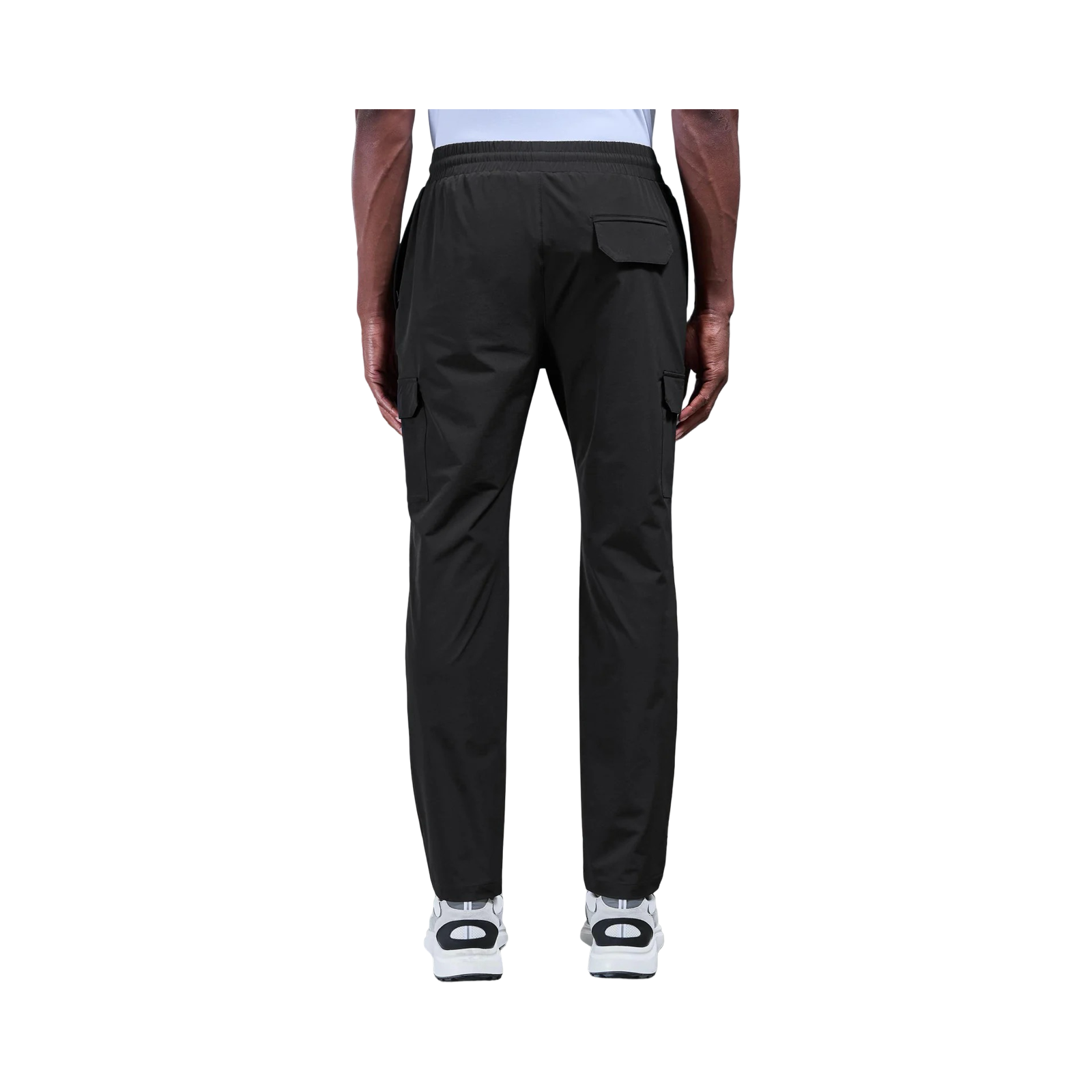 ARNE FLAT POCKET CARGO TROUSER BLACK
