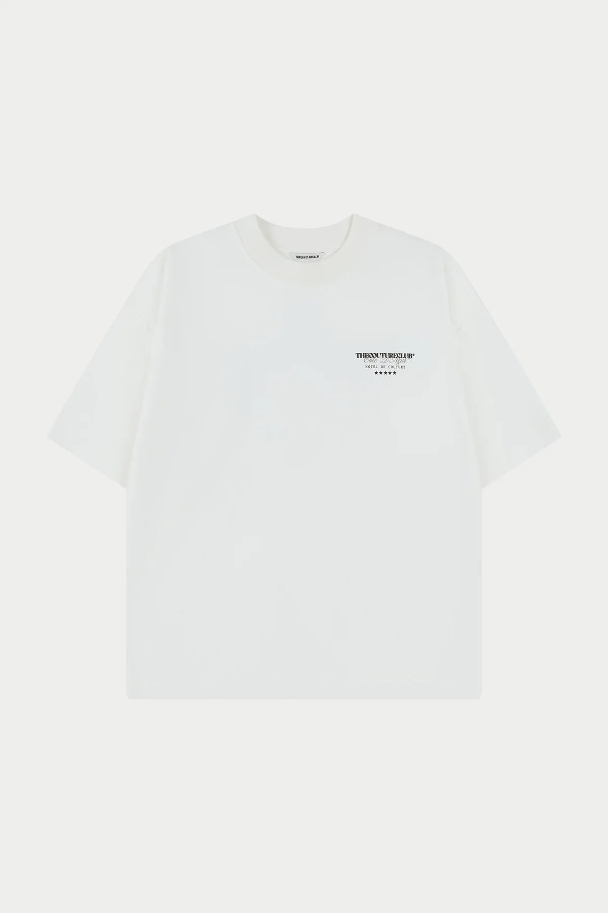 THE COUTURE CLUB HOTEL DE COUTURE T-SHIRT - OFF WHITE