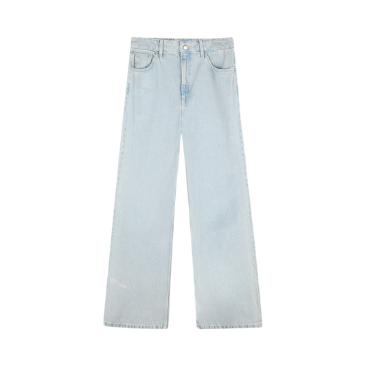 REPRESENT MID RISE WIDE LEG JEAN
