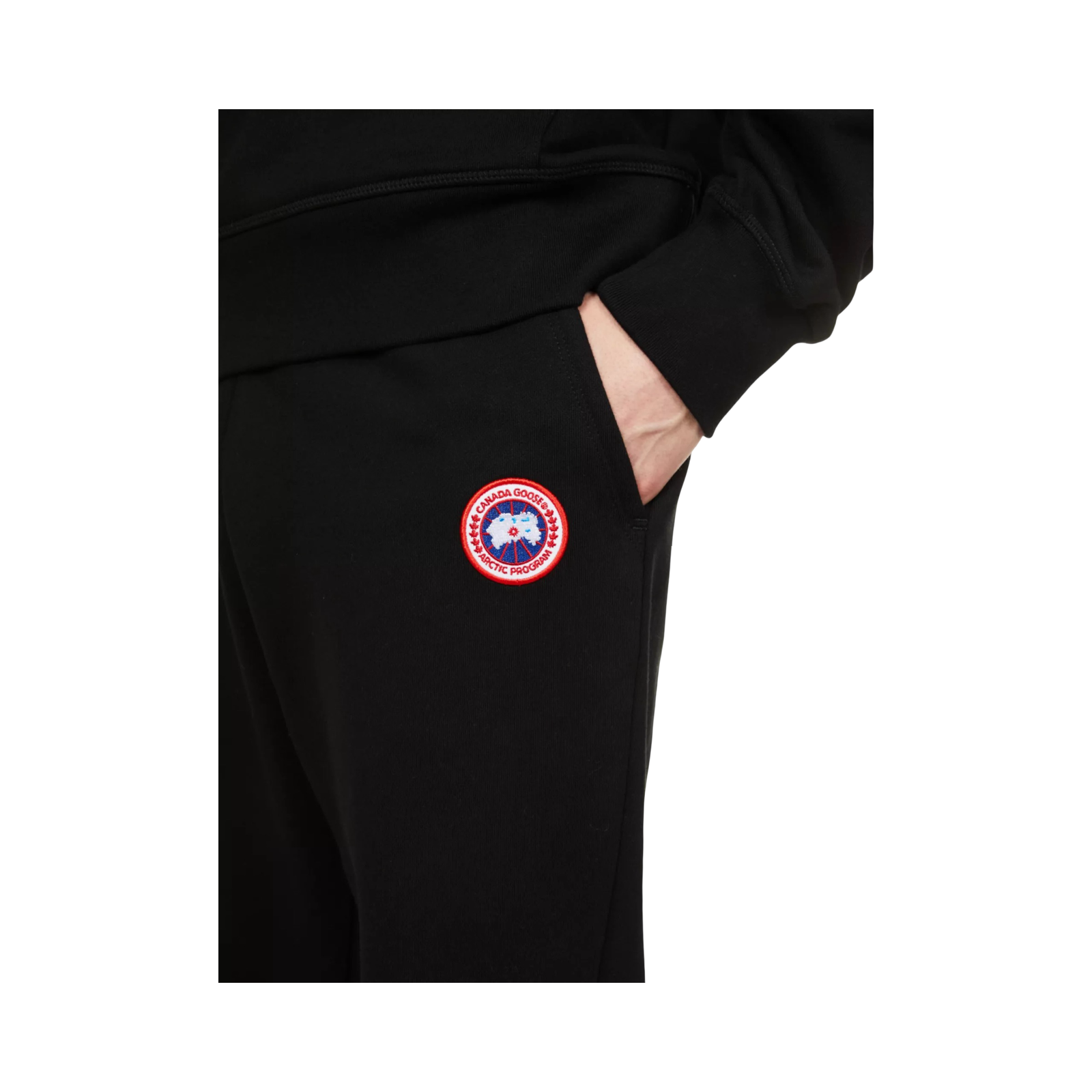 CANADA GOOSE HURON RELAXED-FIT COTTON-JERSEY JOGGING BOTTOMS