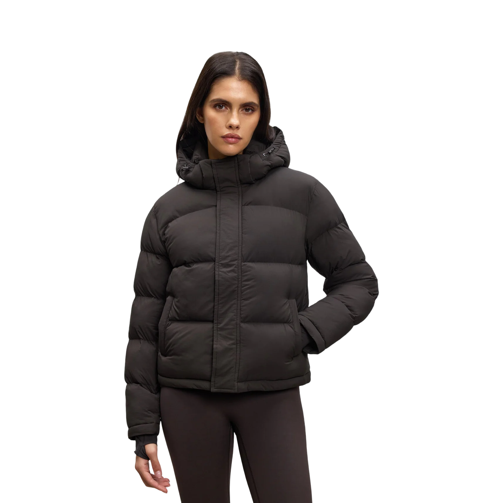 ARNE PUFFER JACKET BROWN