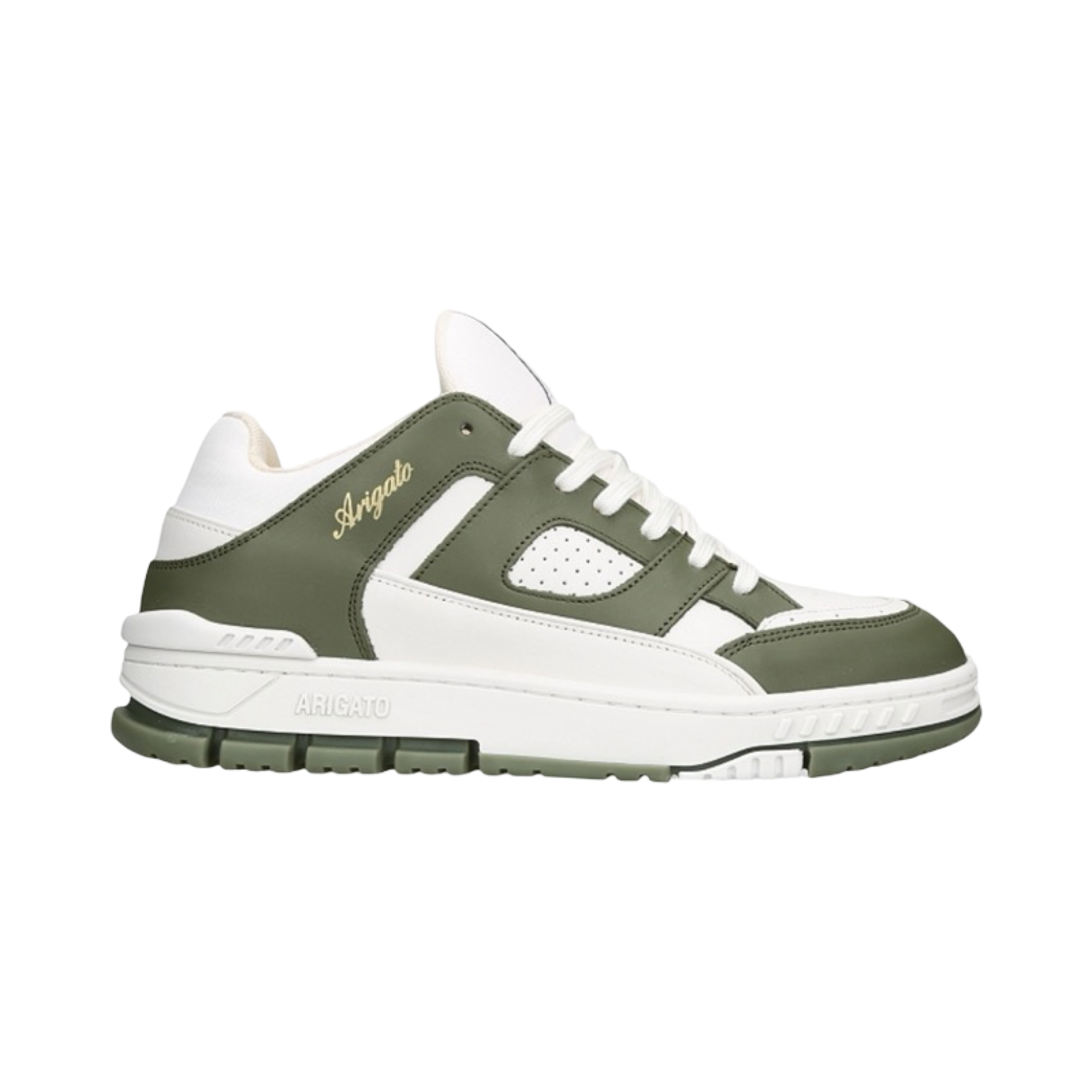 AXEL ARIGATO AREA LOW CHUNKY-SOLE LEATHER LOW-TOP TRAINERS