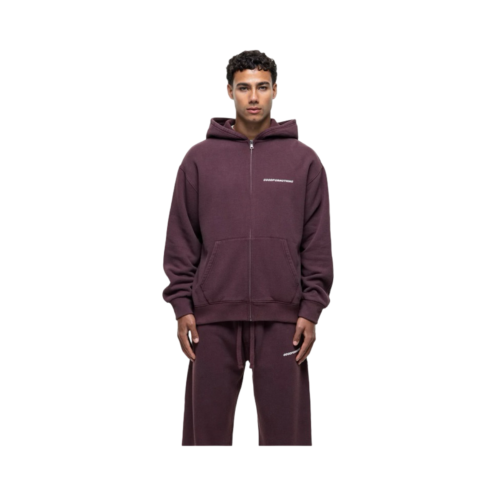 GFN VINTAGE WASHED HUCKLEBERY ZIP HOODIE