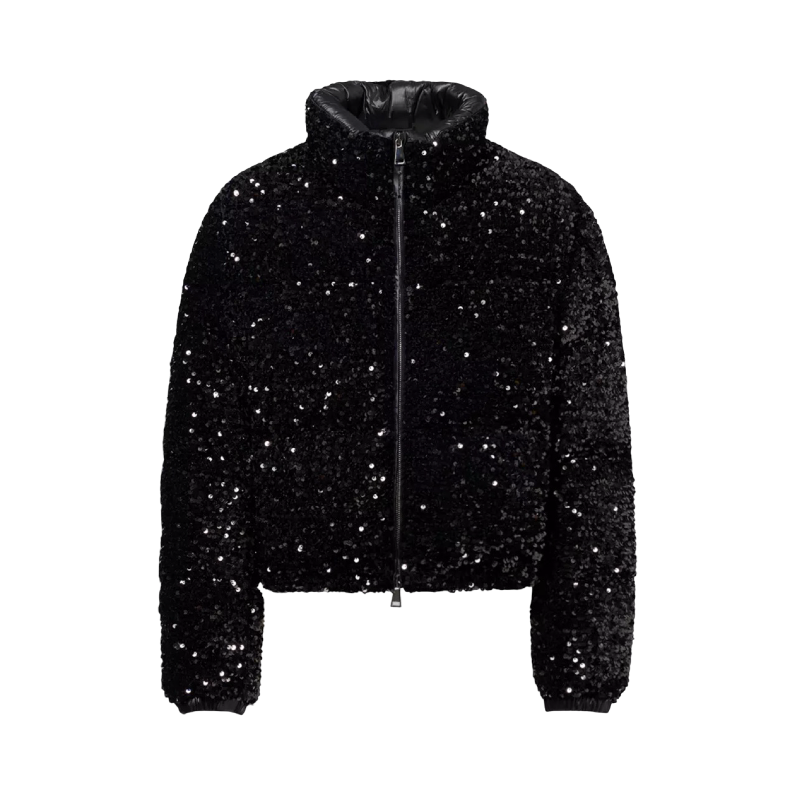 MONCLER LOUVI SEQUIN SHORT DOWN JACKET