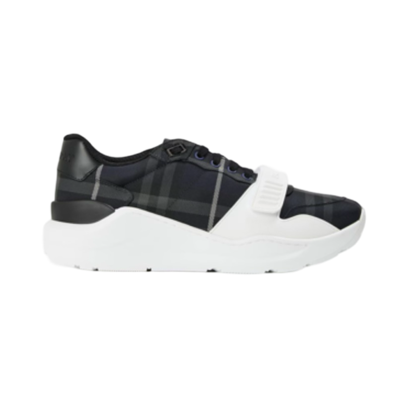 BURBERRY REGIS CHECK COTTON TRAINERS