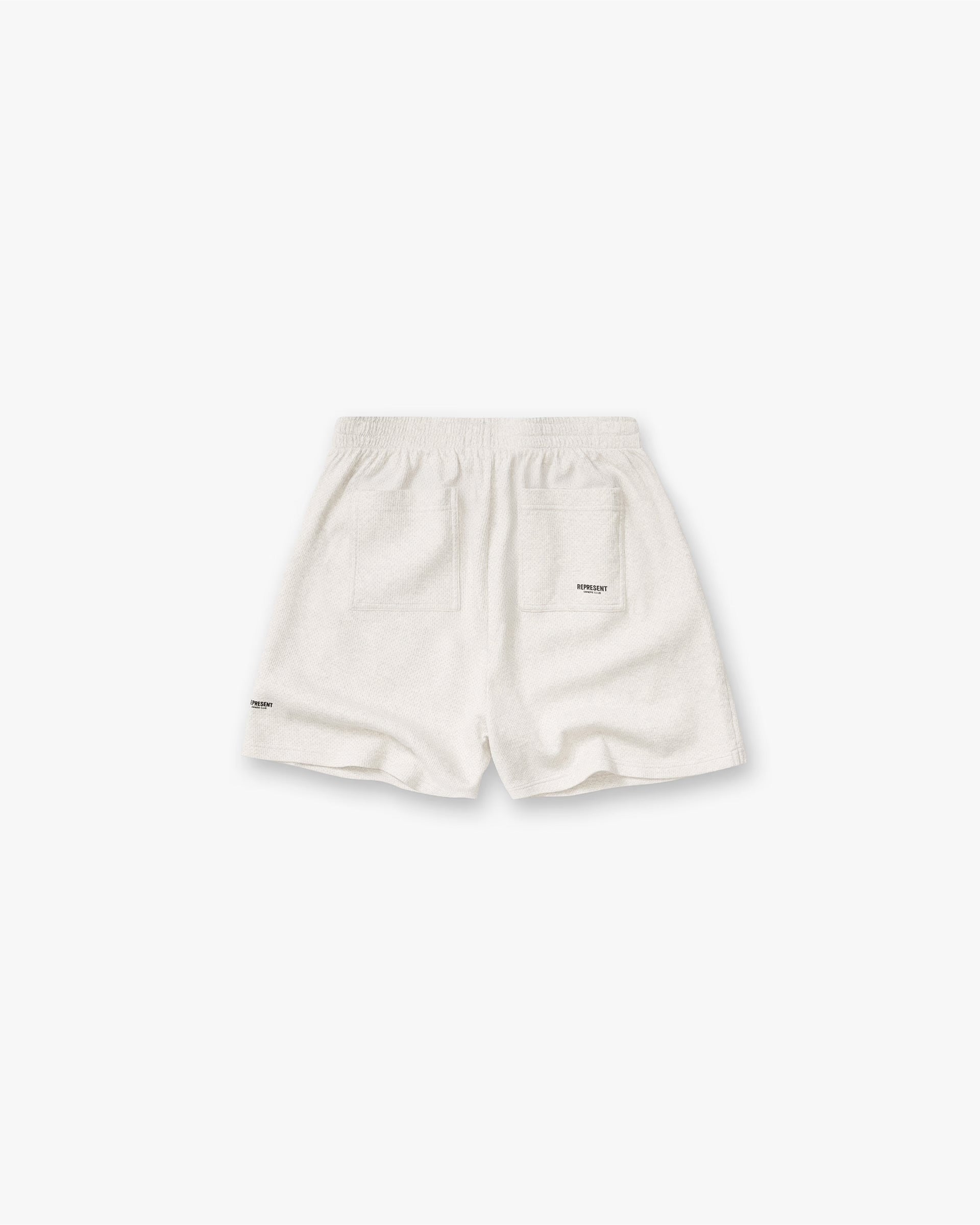 REPRESENT MICRO OWNERS CLUB MESH SHORT - CREAM MARL