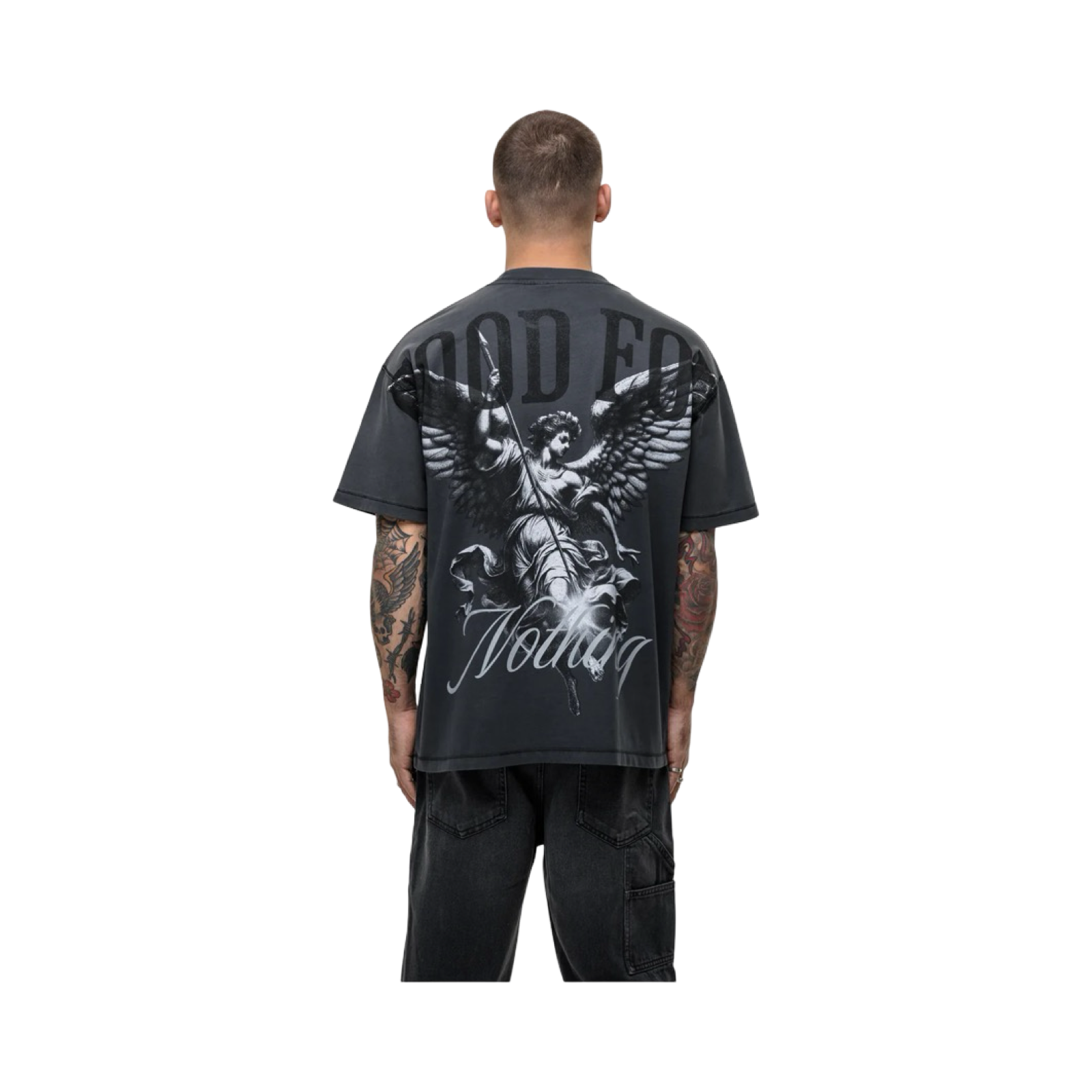 REVIVAL GRADIENT BLACK T’SHIRT