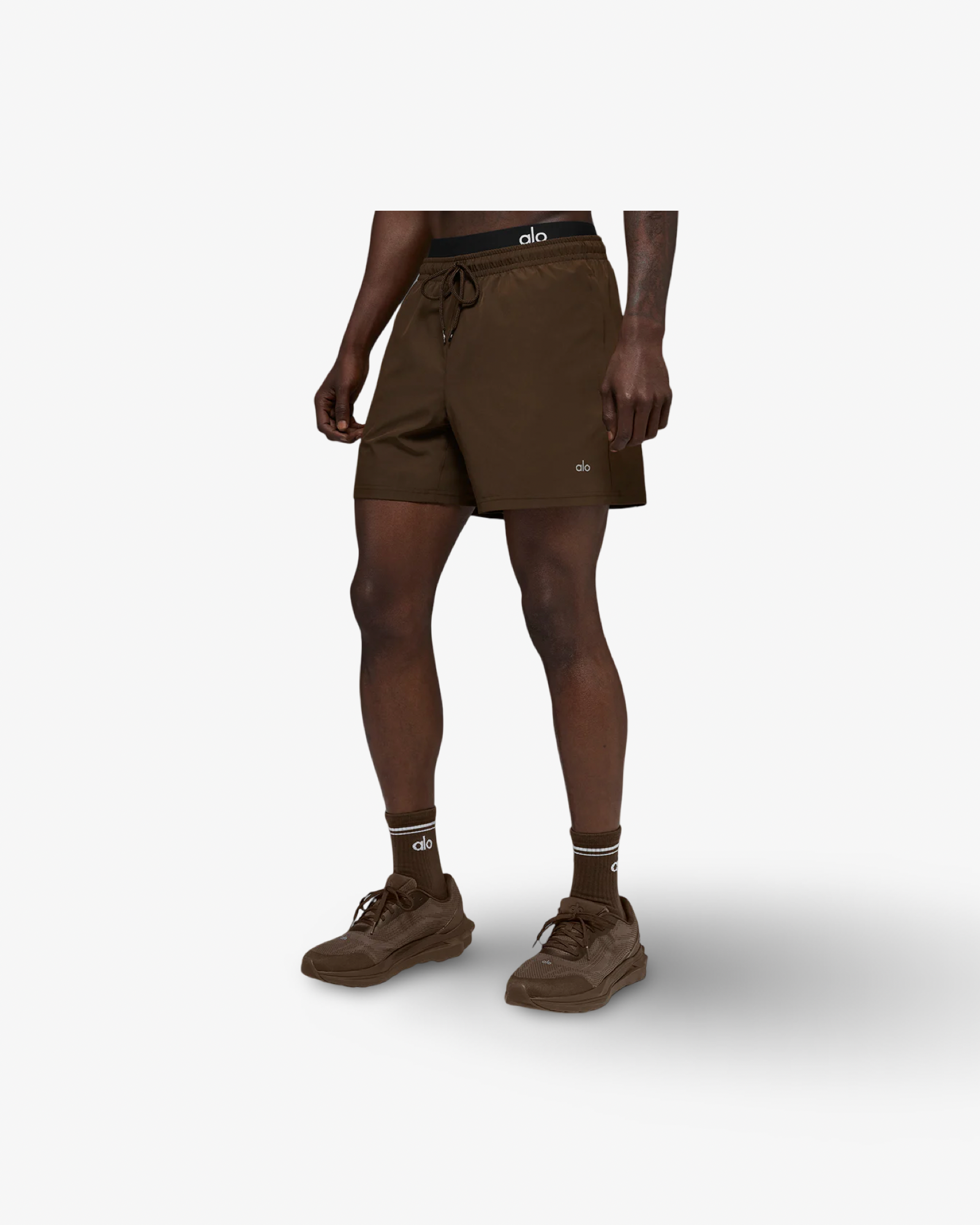 Alo 7" Circuit Short - Espresso