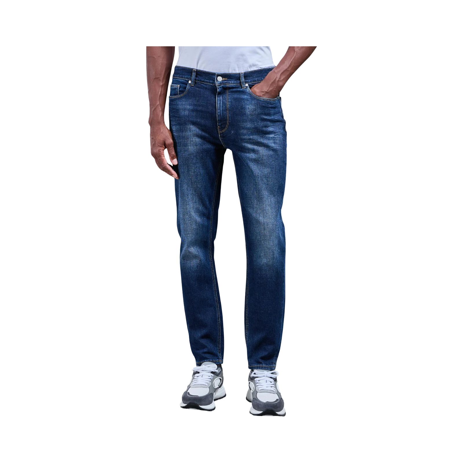ARNE SLIM FIT DENIM JEANS NAVY