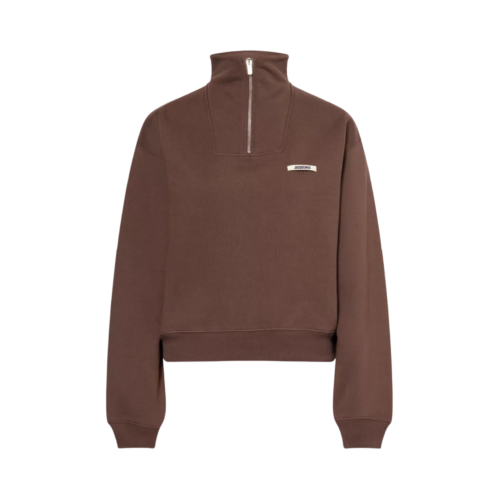 JACQUEMUS HIGH KNECK CREWNECK JUMPER