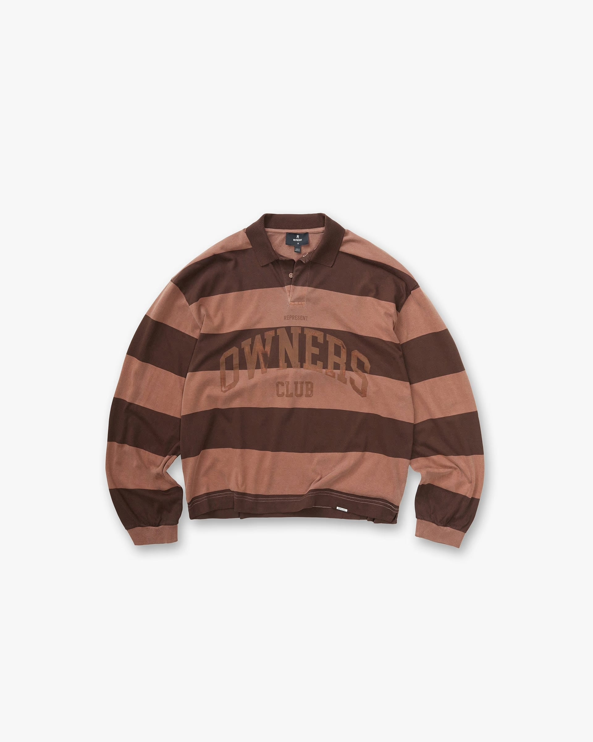 REPRESENT OWNERS CLUB RUGBY POLO - SIENNA