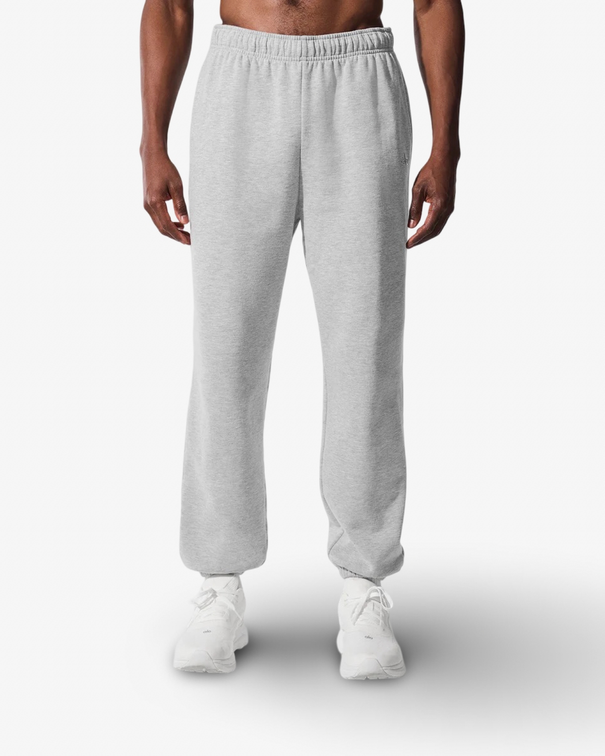 ALO ACCOLADE GREY HOODIE & CUFFED JOGGER TRACKSUIT