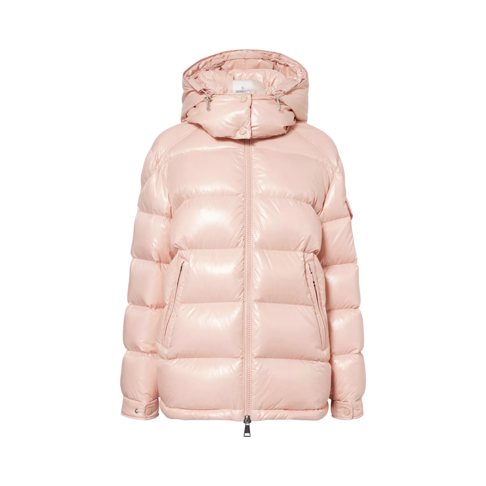 MONCLER MAIRE HOODED SHELL-DOWN JACKET PINK