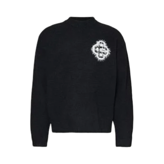 COUTURE KNIT JUMPER BLACK