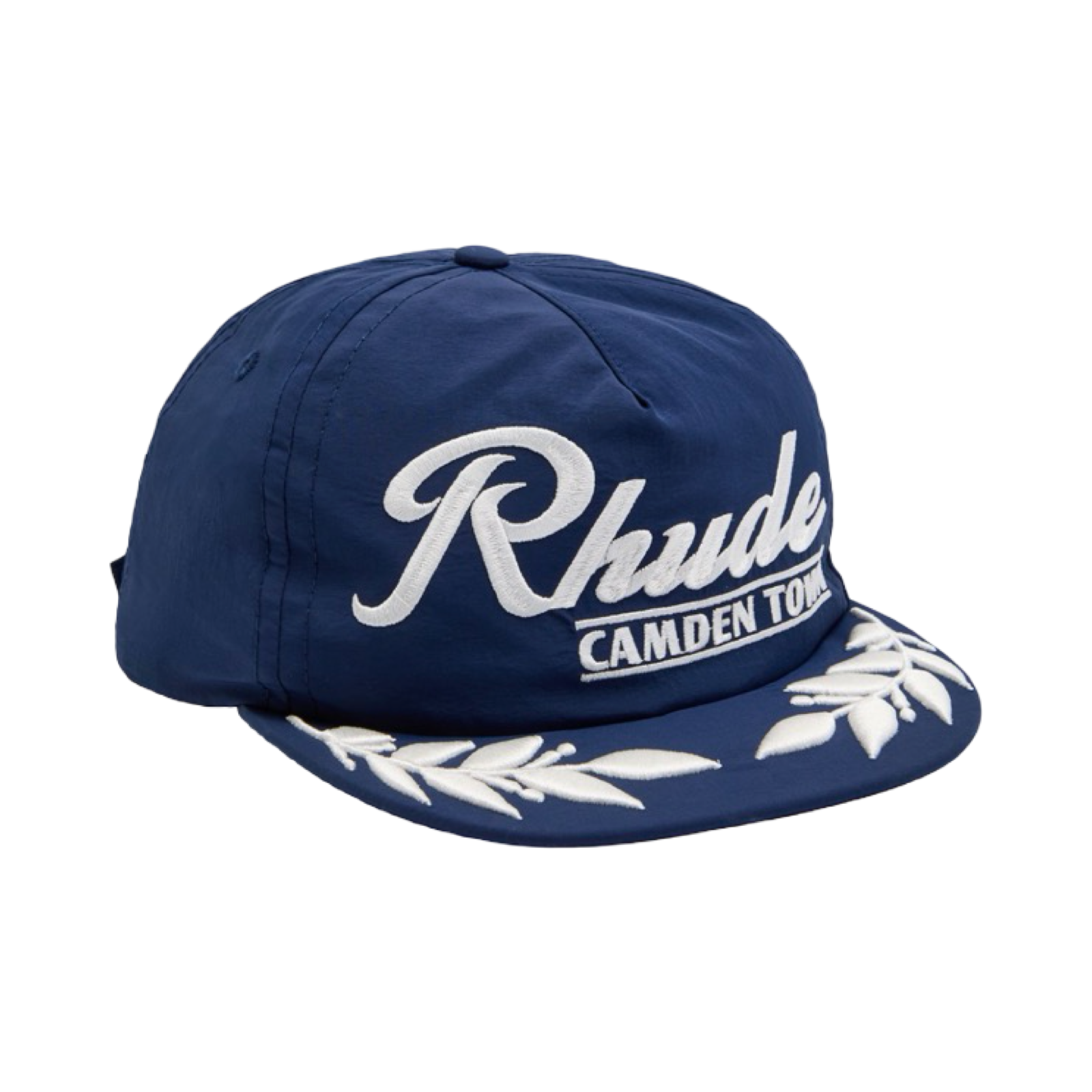RHUDE CAMDEN TOWN LOGO-EMBROIDERED NYLON CAP