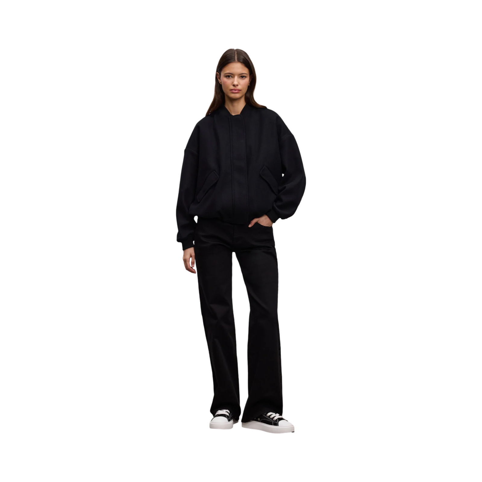 ARNE STRAIGHT DENIM JEANS BLACK