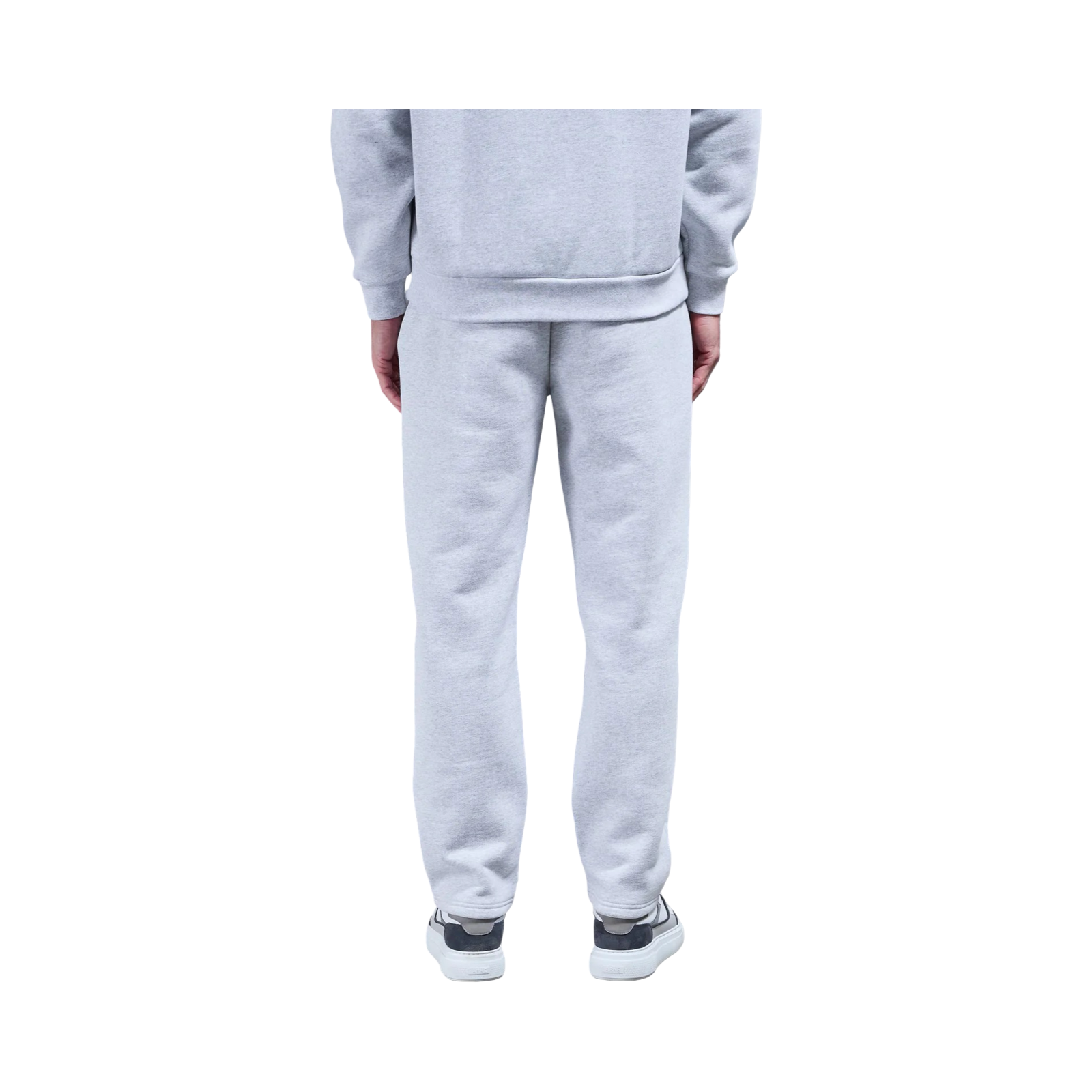 ARNE RELAXED FIT STRAIGHT LEG JOGGER MARL GREY