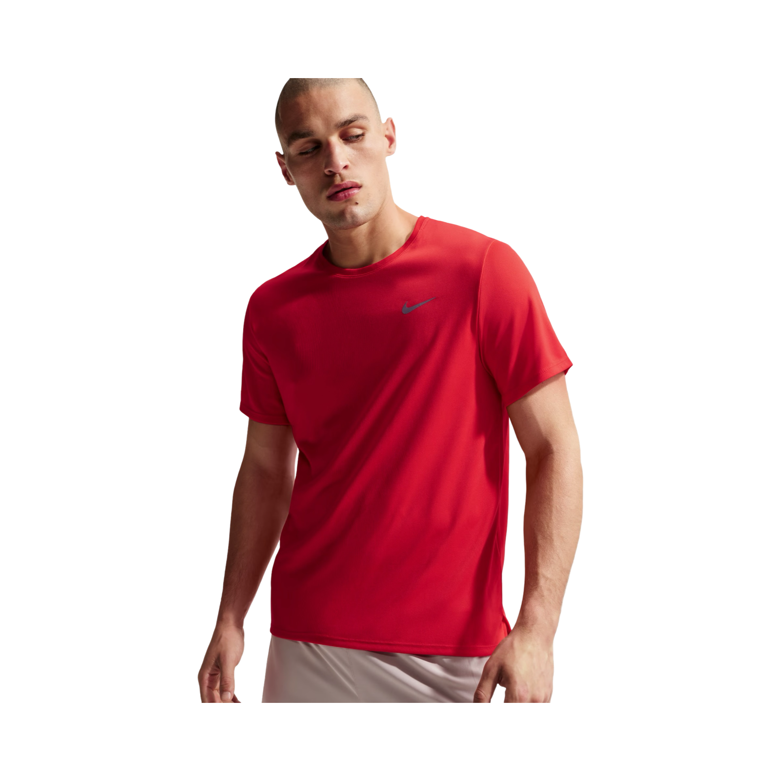 NIKE MILER MEN’S DRI-FIT UV SHORT-SLEEVE RUNNING TOP