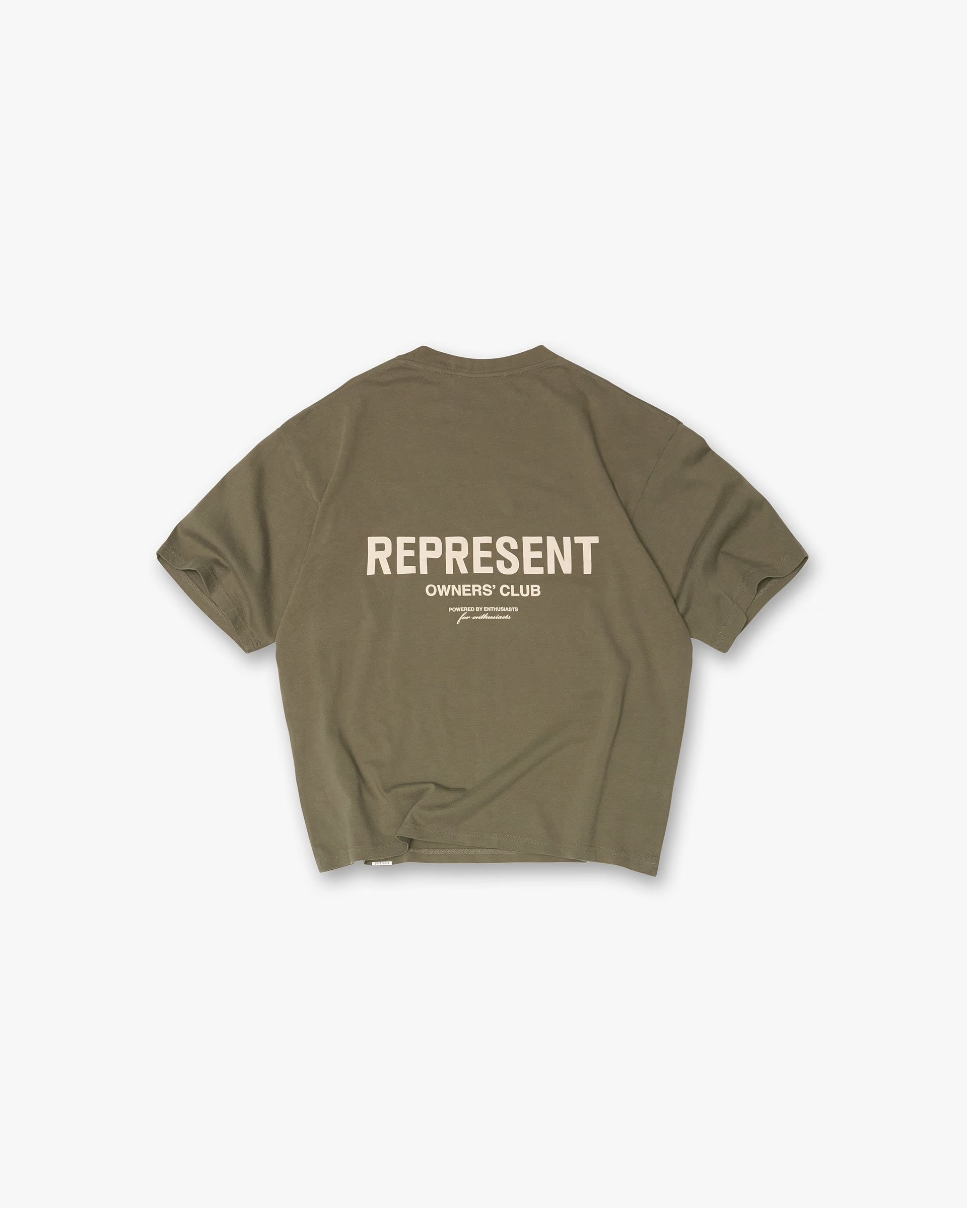 REPRESENT OWNERS CLUB T-SHIRT - OLIVE