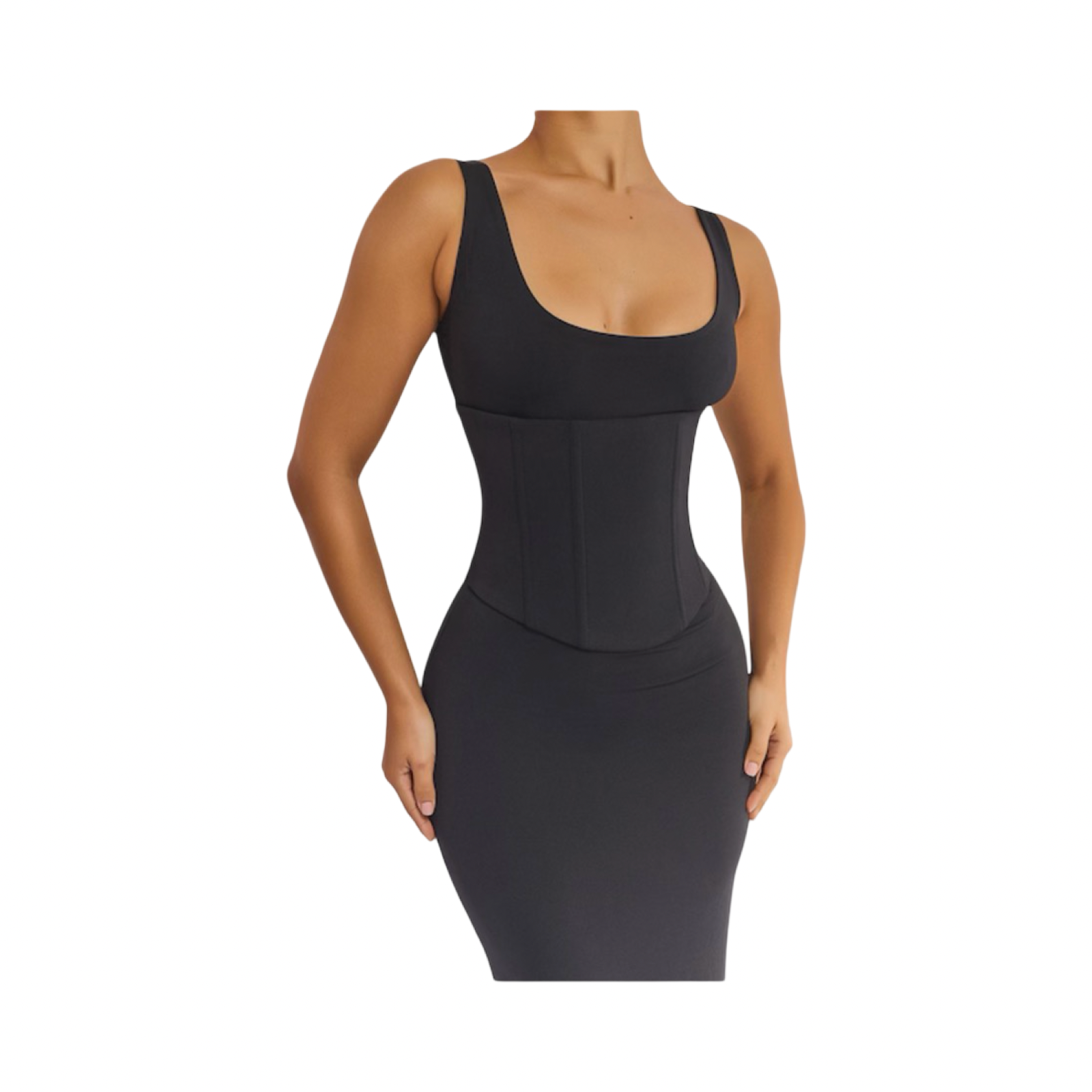 Mars the label Sandra maxi dress black