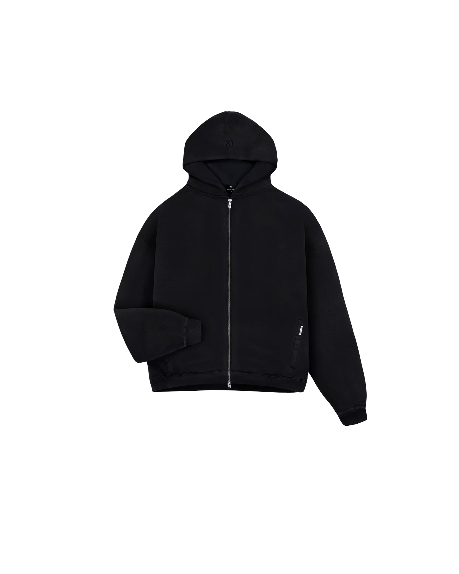 REPRESENT INITIAL BOXY ZIP HOODIE