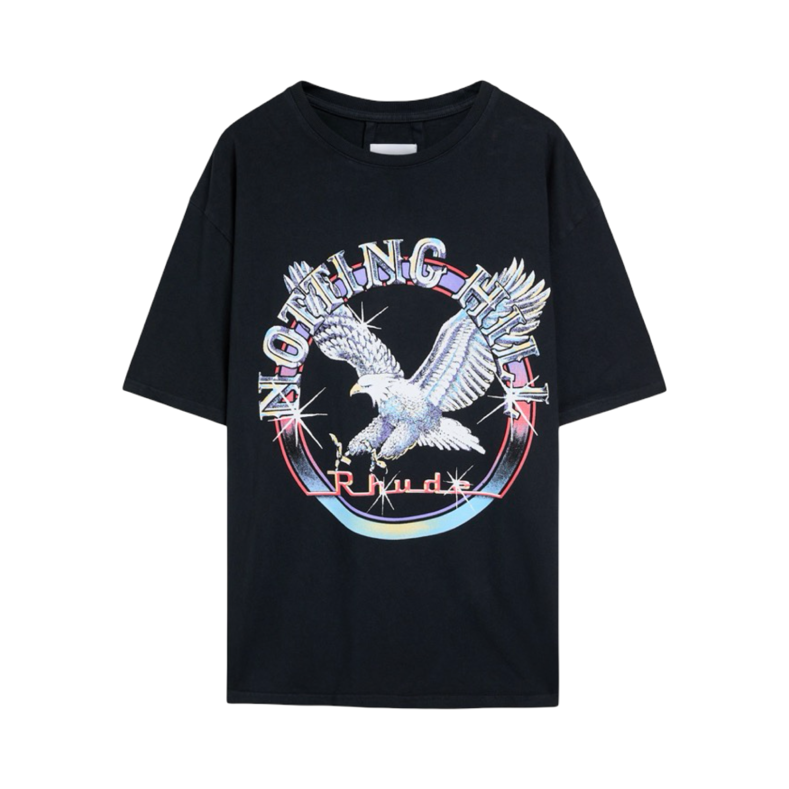 RHUDE NOTTING HILL COTTON T-SHIRT