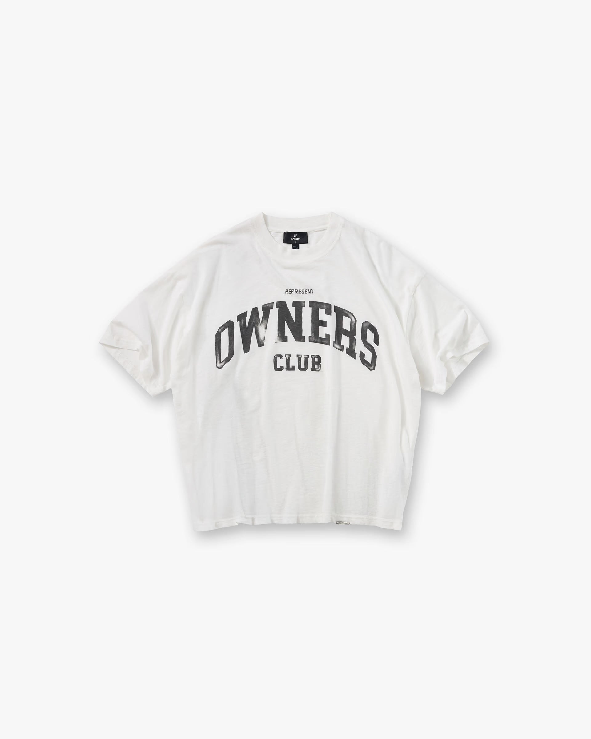 REPRESENT OWNERS CLUB T-SHIRT - FLAT WHITE