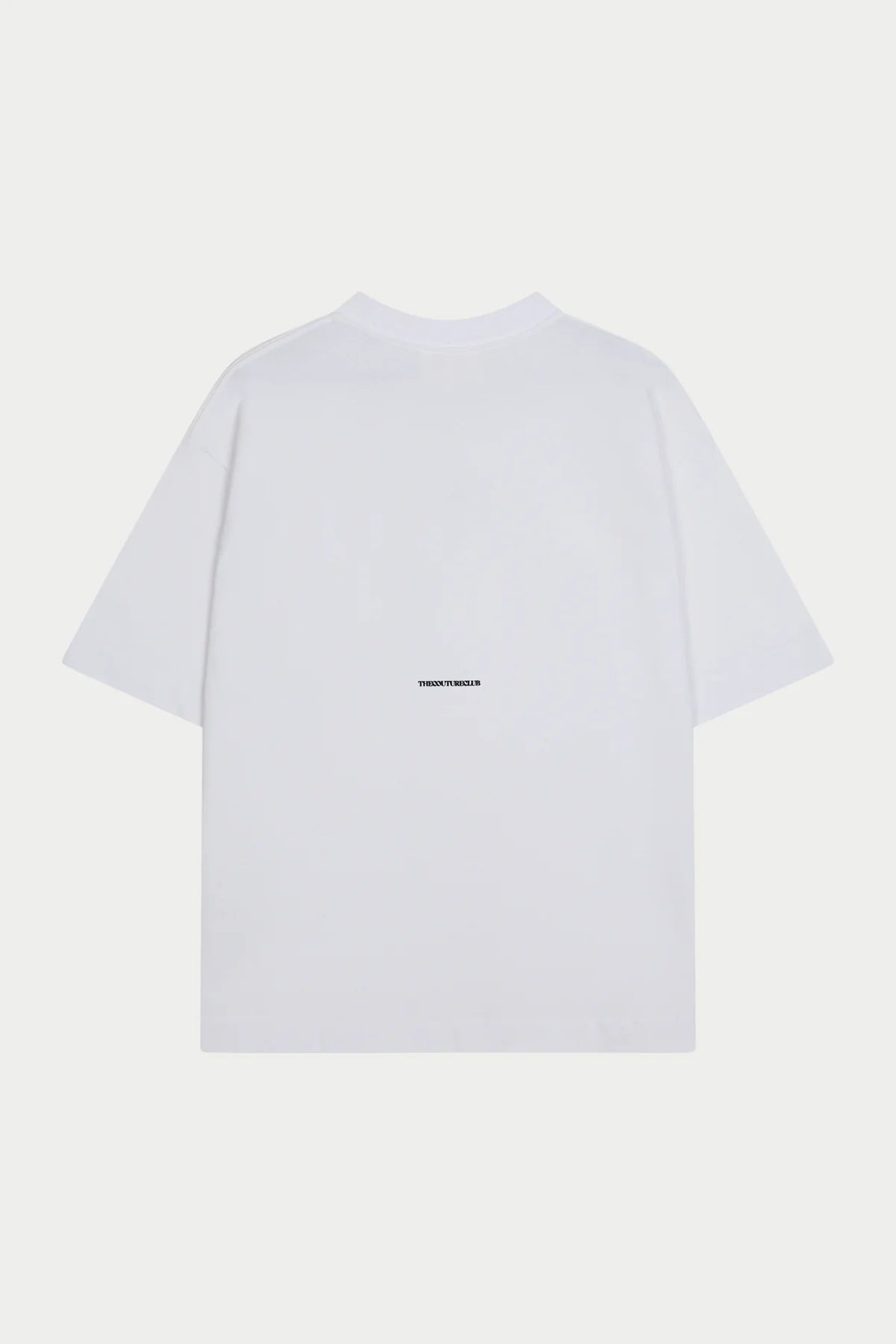 THE COUTURE CLUB DOUBLE MICRO COPYRIGHT PRINT T-SHIRT - WHITE