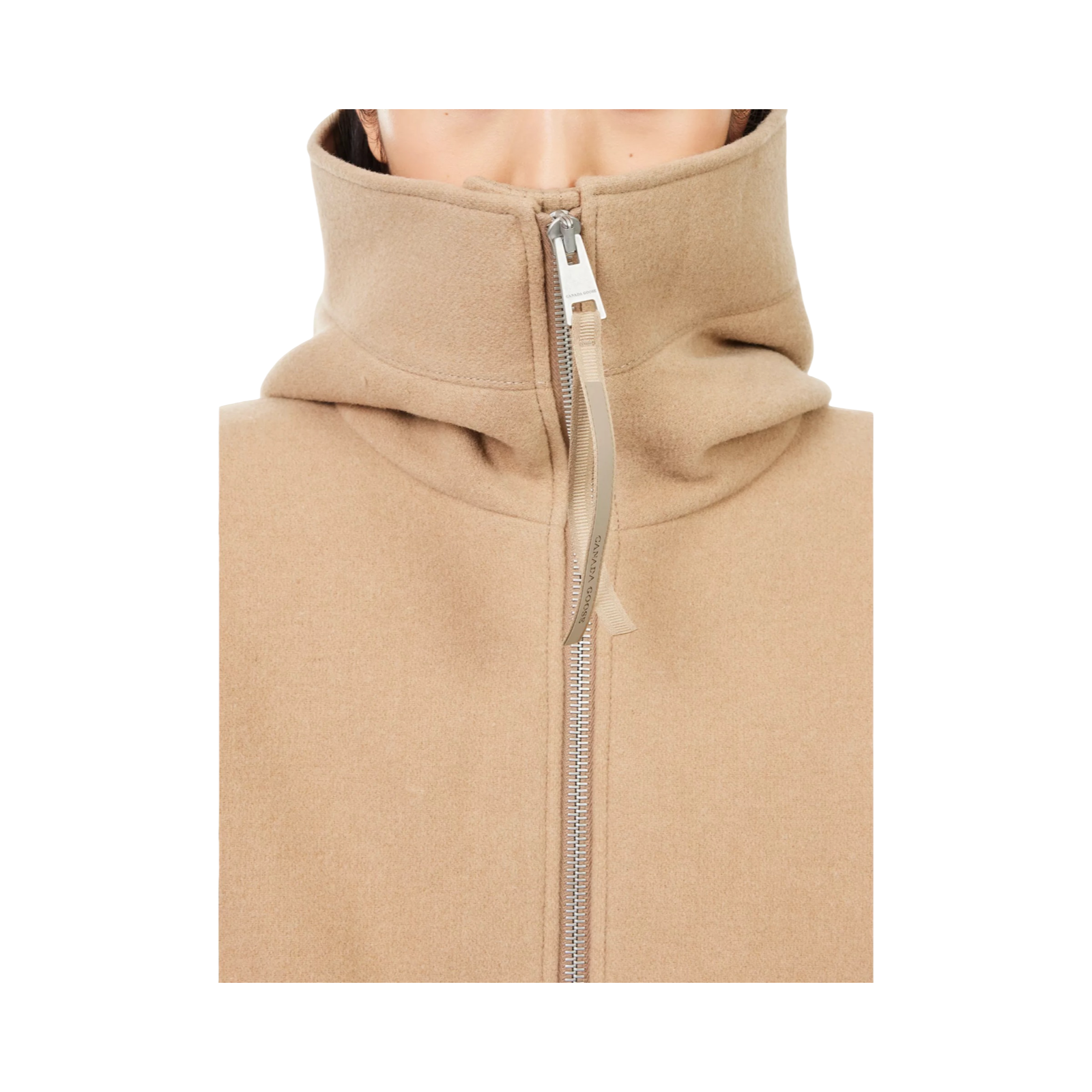 CANADA GOOSE CHILLIWACK HOODED WOOL BOMBER JACKET