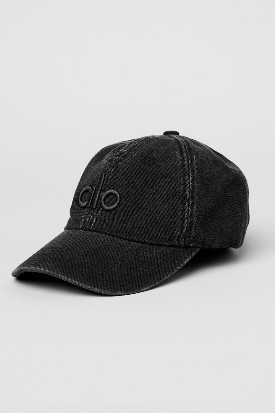 Alo Washed Off-Duty Cap - Vintage Black