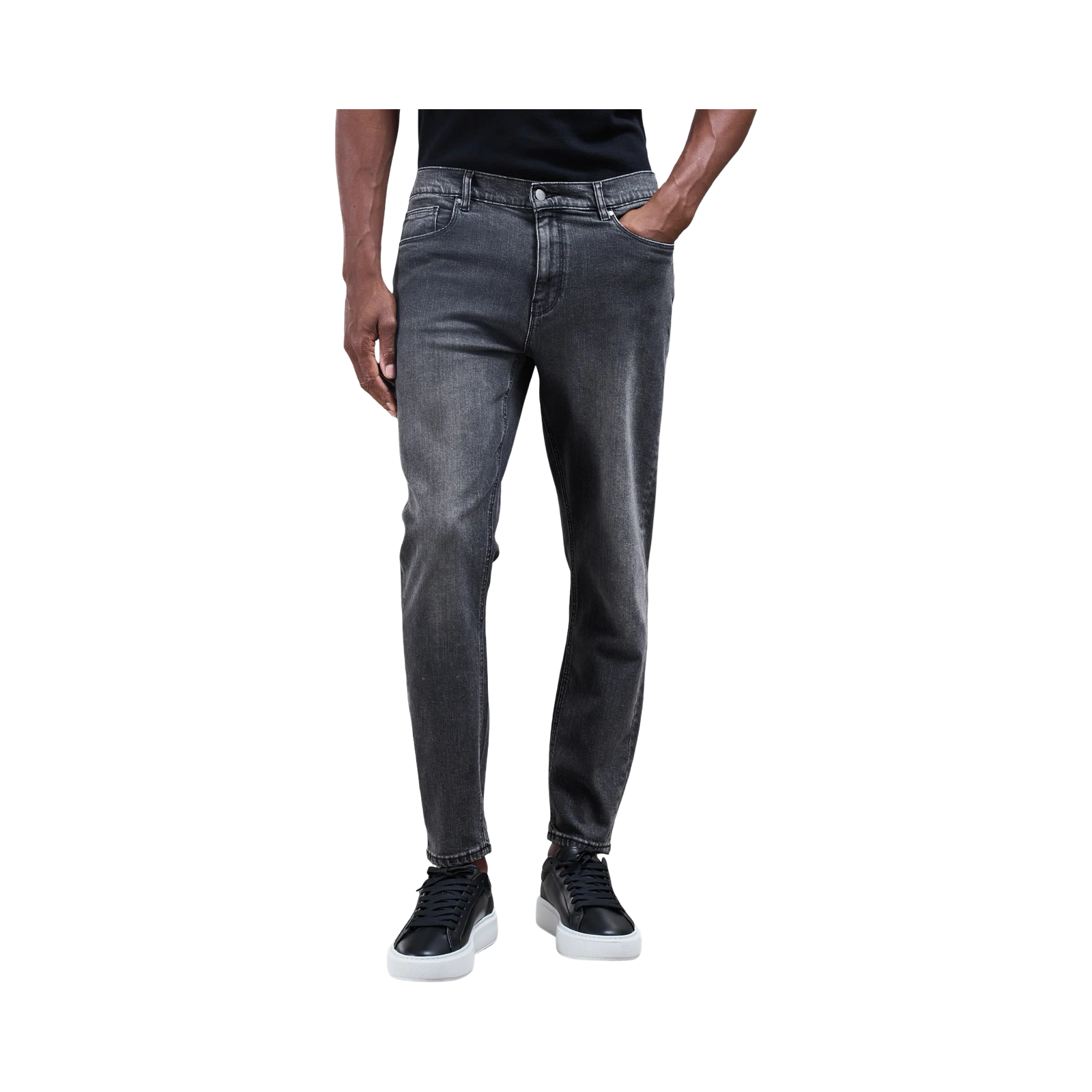 ARNE SLIM FIT DENIM JEANS GREY