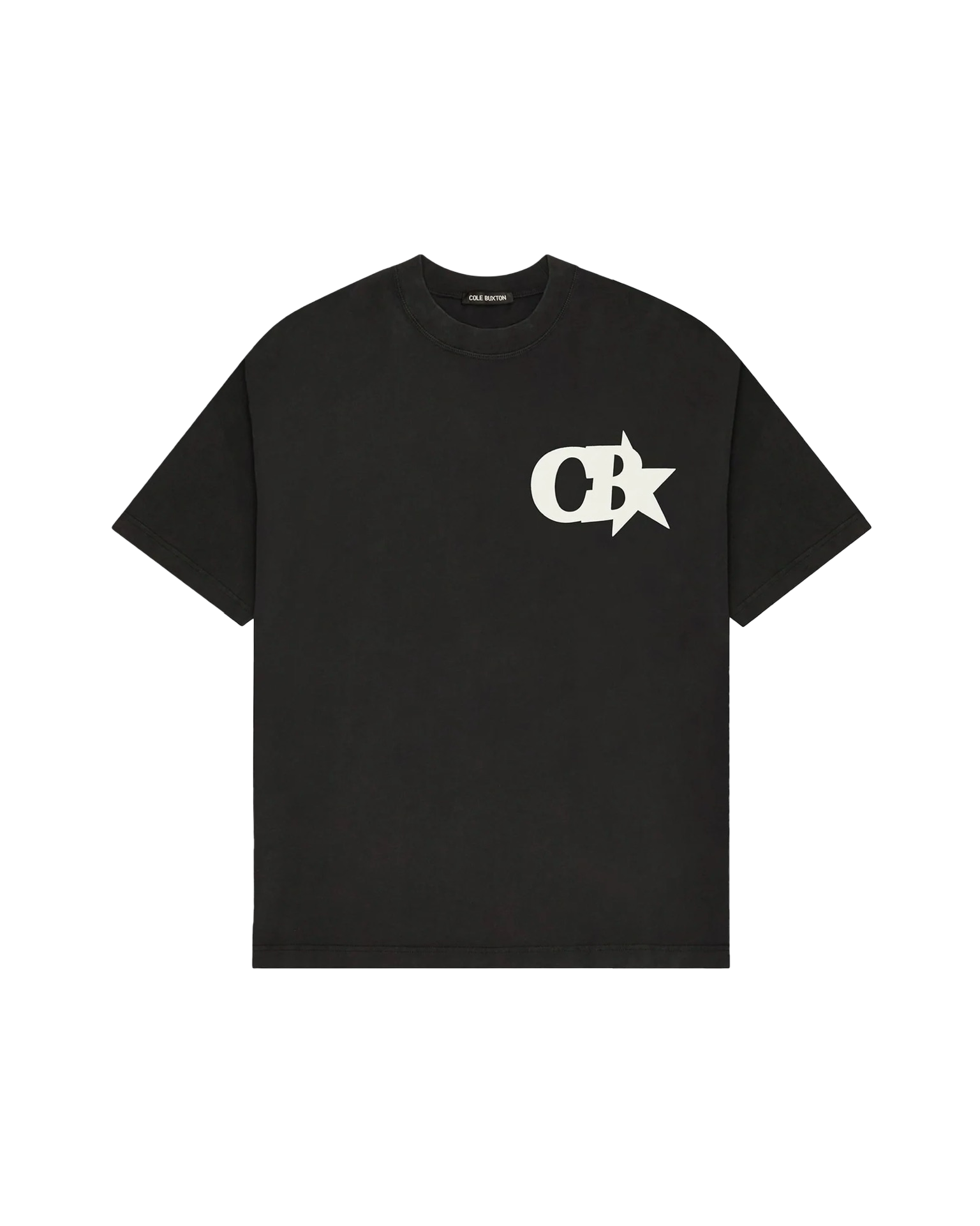 COLE BUXTON CB STAR T-SHIRT BLACK