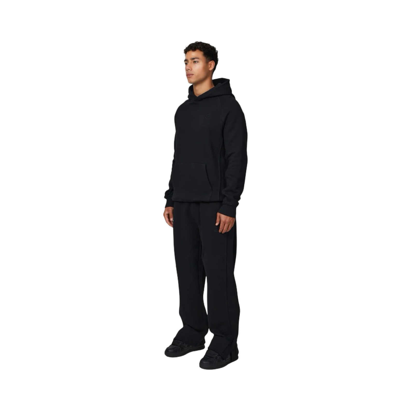 GFN MONOGRAM BLACK SWEATPANTS