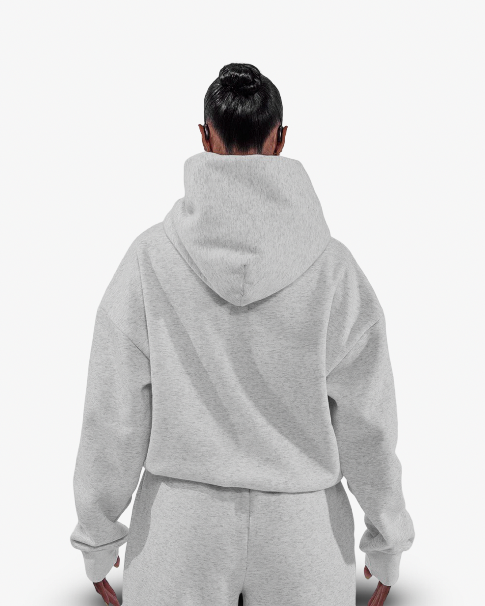MARS THE LABEL VARSITY HOODIE - STONE