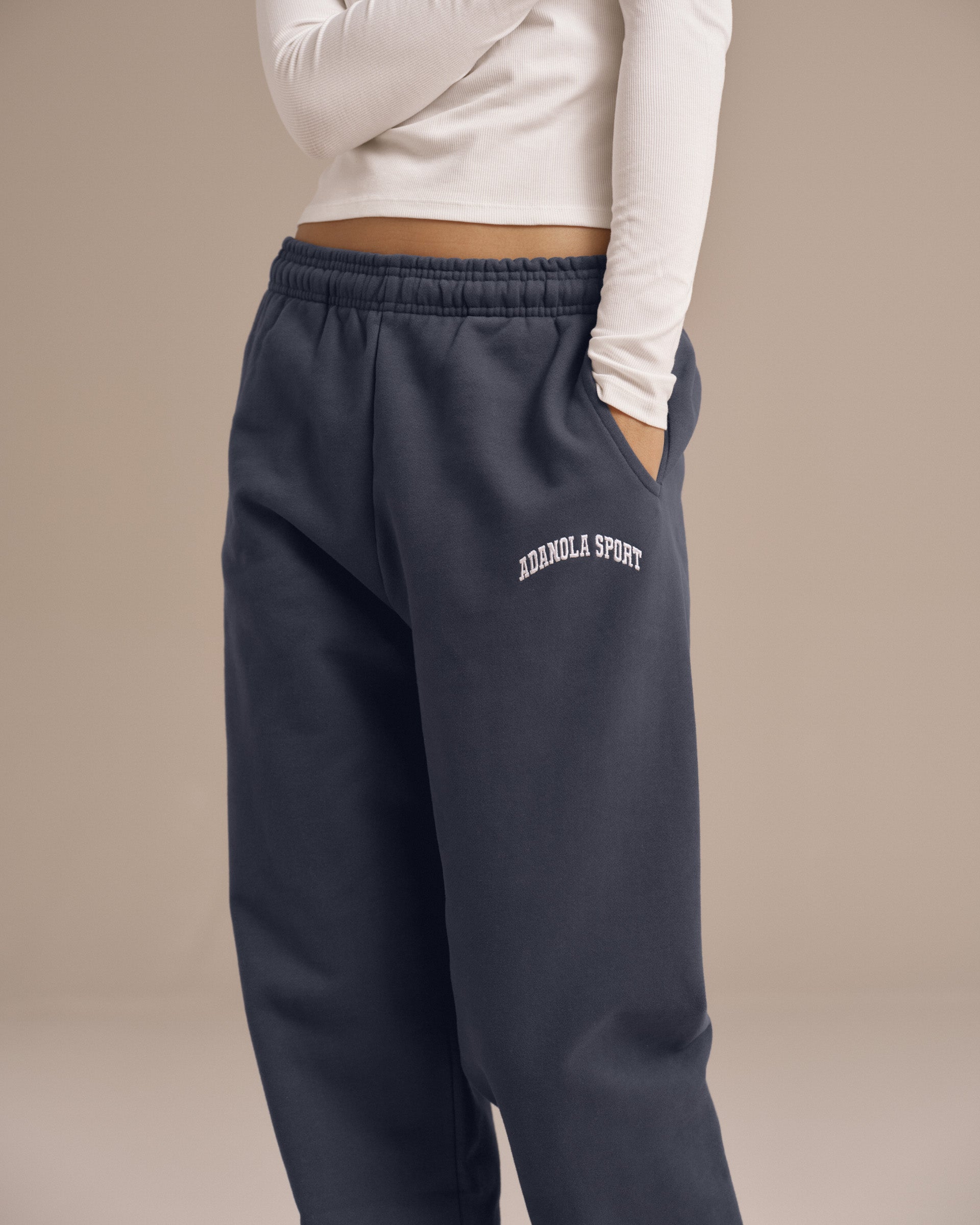 Adanola As Sweatpants - Washed Midnight Blue