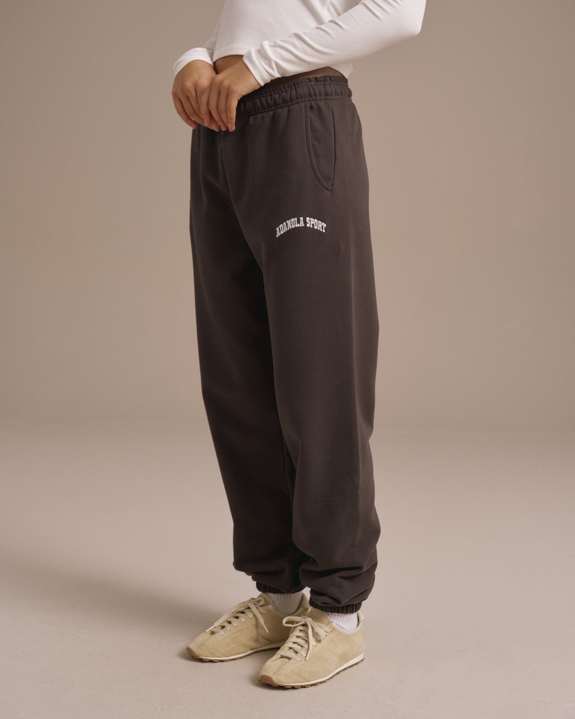 Adanola As Sweatpants - Washed Coffee Bean