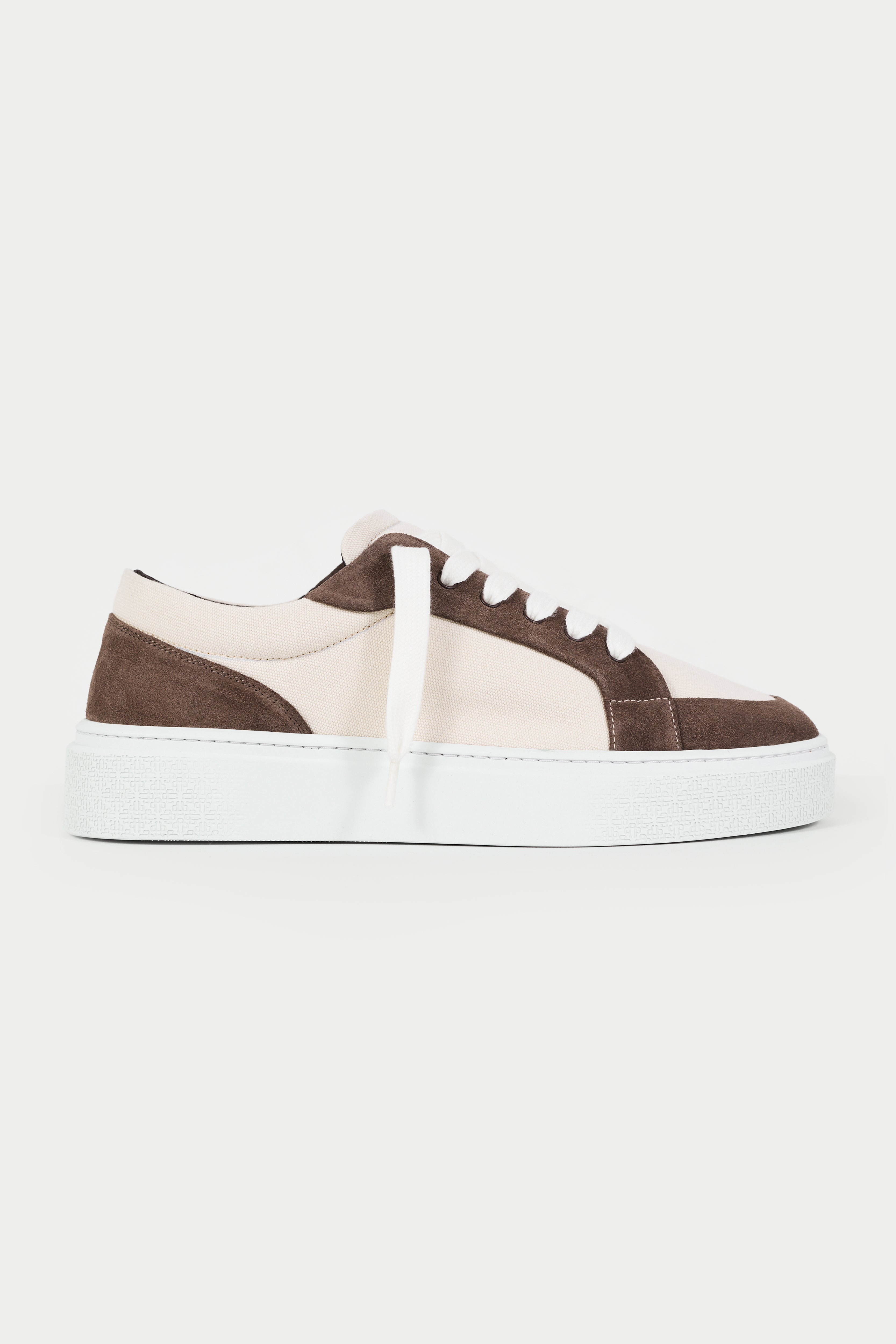 THE COUTURE CLUB AXIS SNEAKER - BROWN/SAND