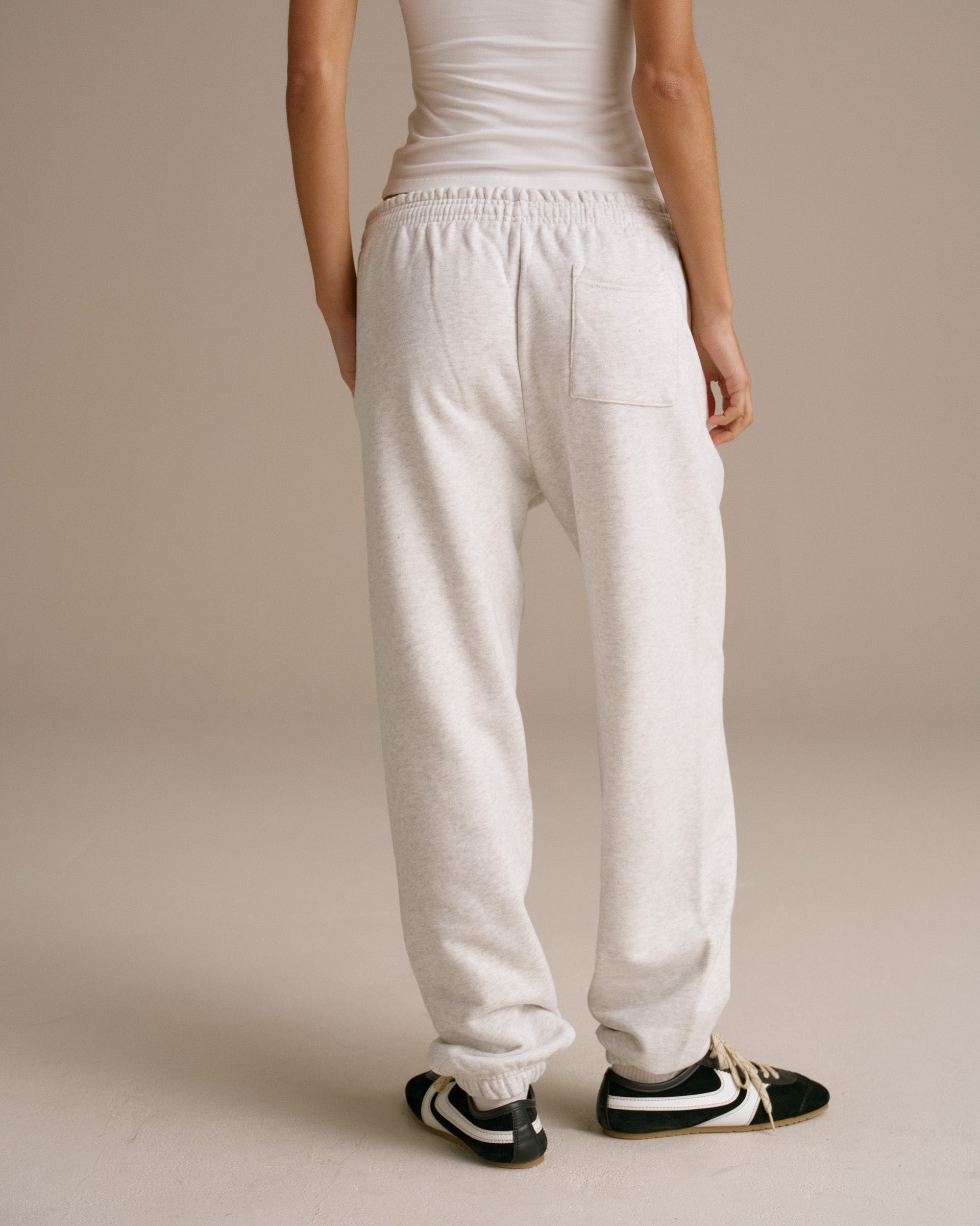 Adanola Ada Sweatpants - Light Grey Melange