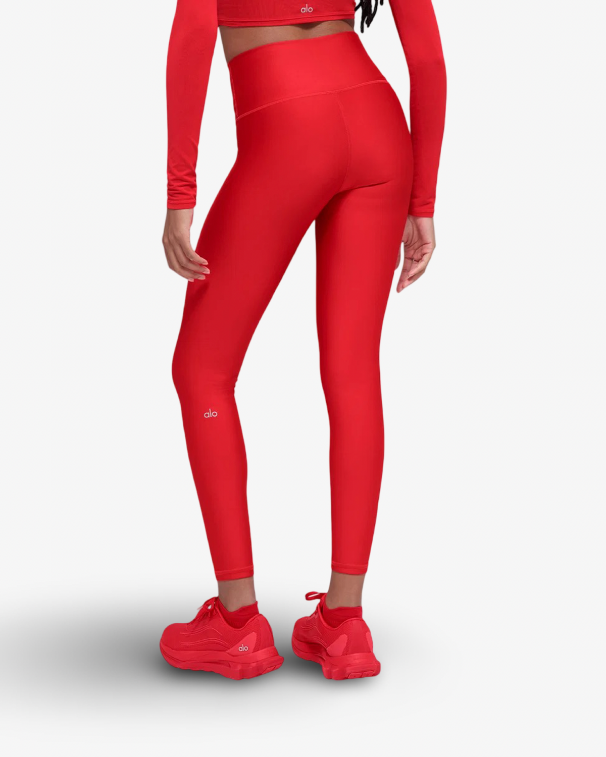 ALO AIRLIFT LEGGING IN RED