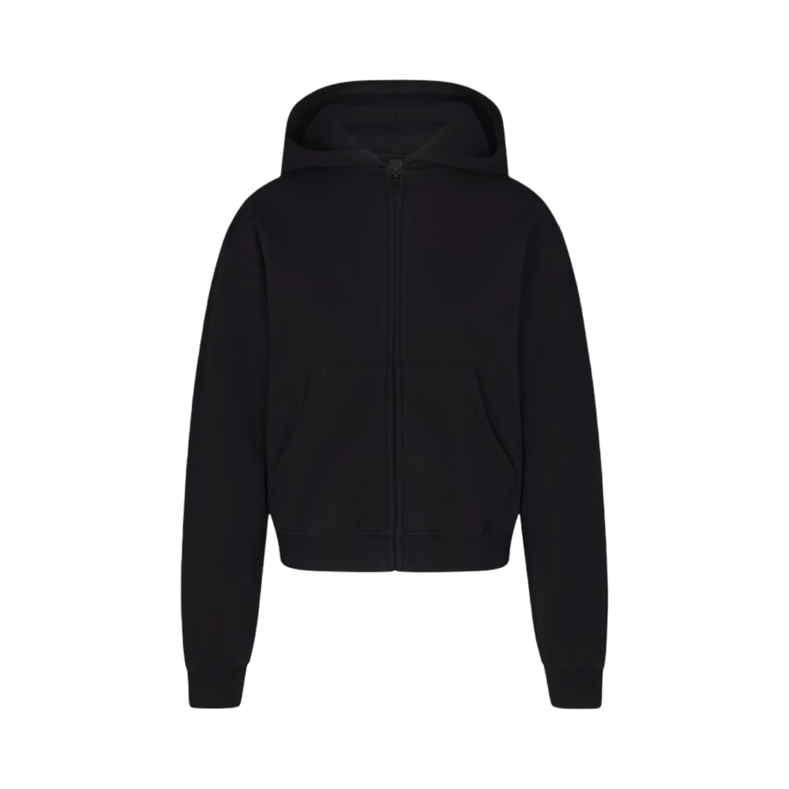 SKIMS COTTON FLEECE CLASSIC ZIP UP HOODIE