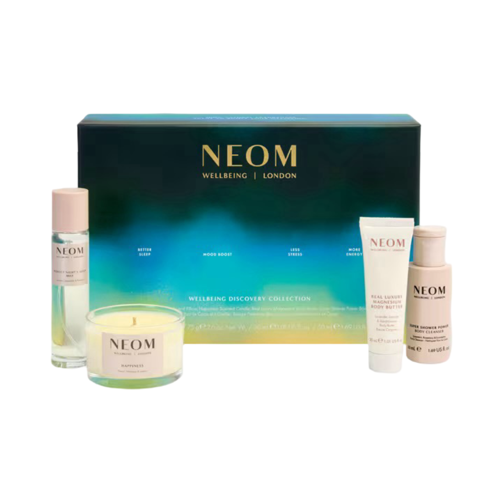 NEOM WELLBEING LONDON WELLBEING DISCOVERY BODYCARE GIFT SET