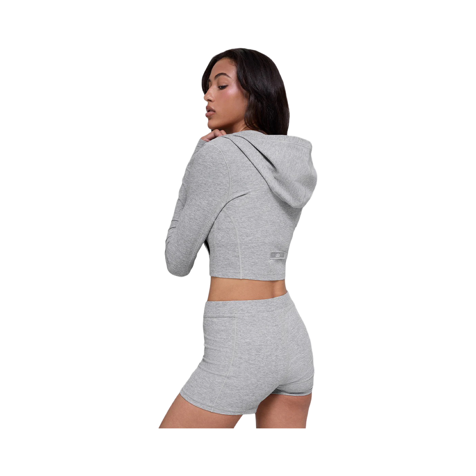 ALOSOFT SINCERE FITTED JACKET HEATHER GREY