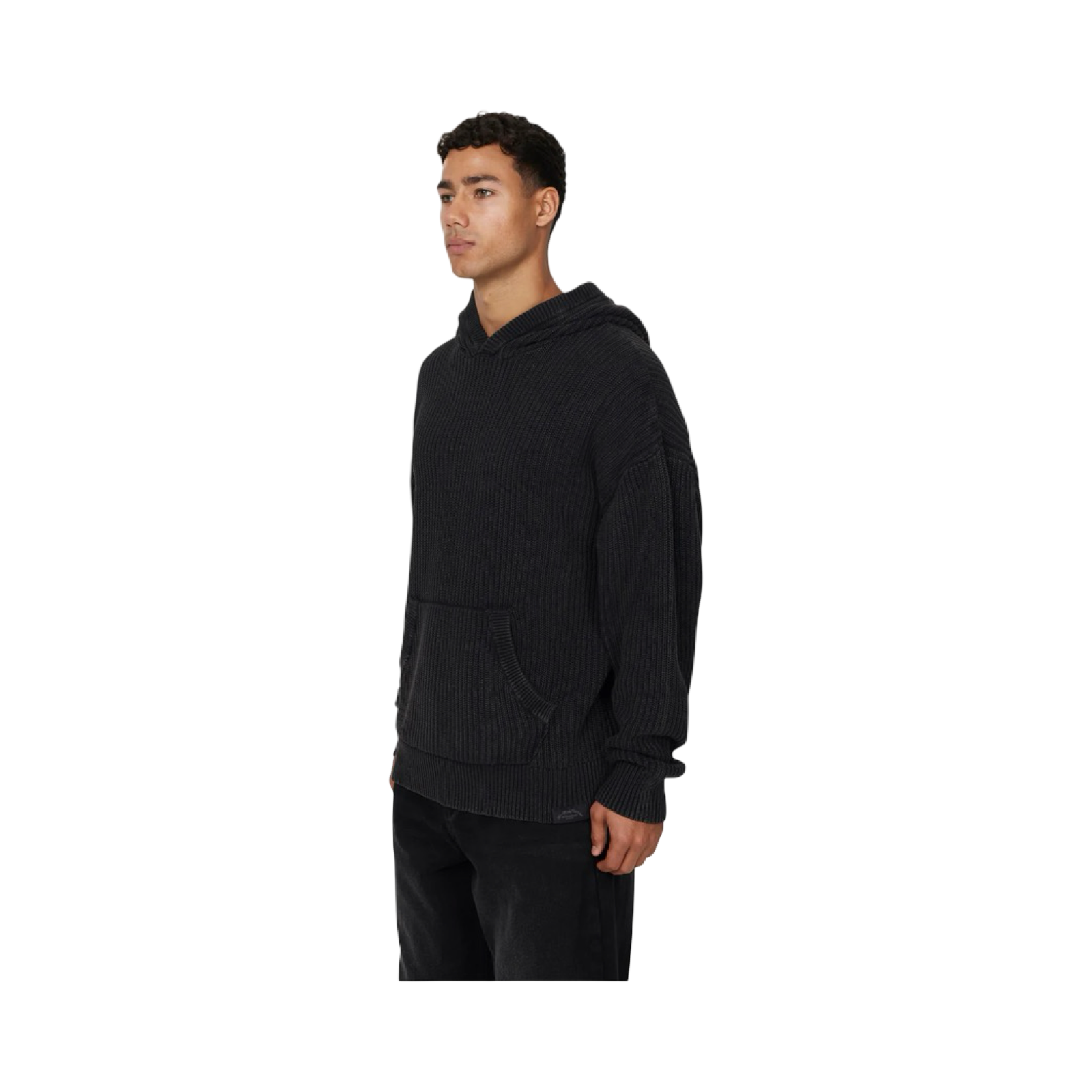 GFN ACID CABLE KNITWEAR HOODIE