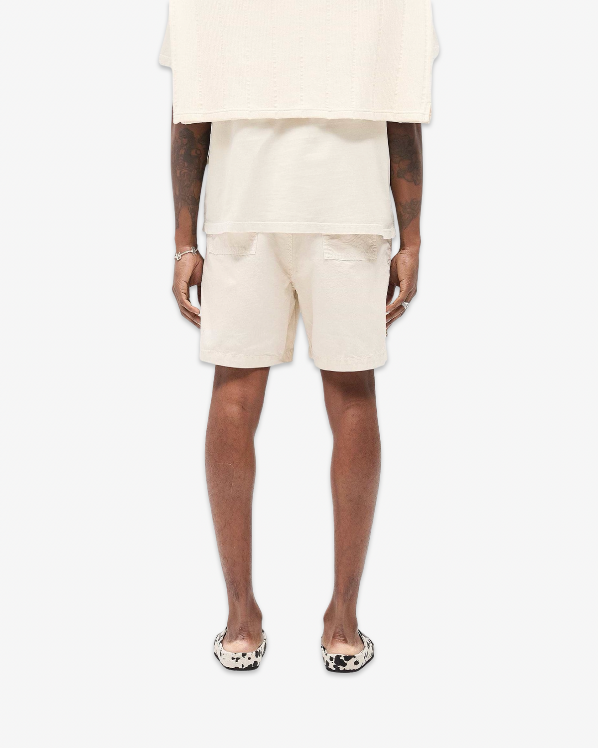 REPRESENT FRONT POCKET CARGO SHORT CHAMPAGNE