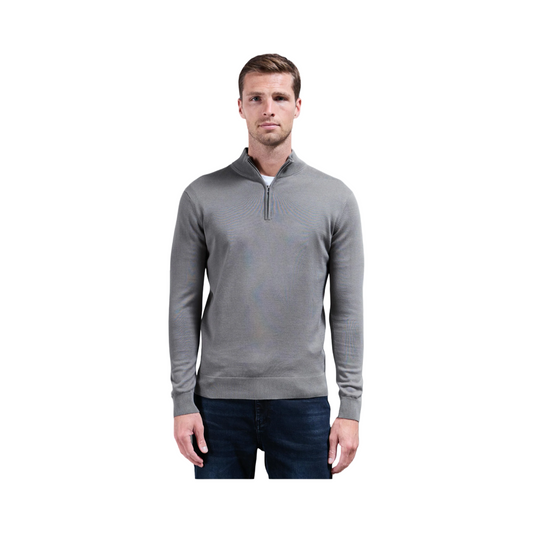 ARNE HALF ZIP FUNNEL NECK