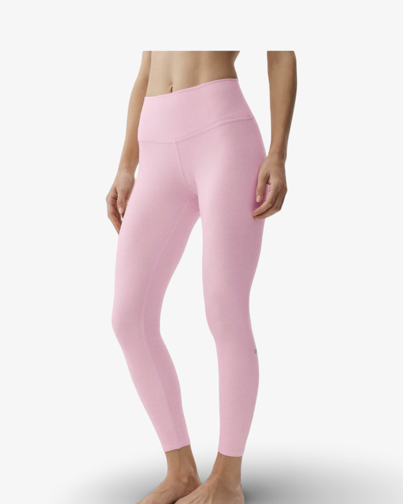 ALOSOFT HIGH-WAIST 7/8 HIGHLIGHT LEGGING MARSHMALLOW PINK